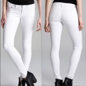 🔵 Rag & Bone Bright White Legging Jeans